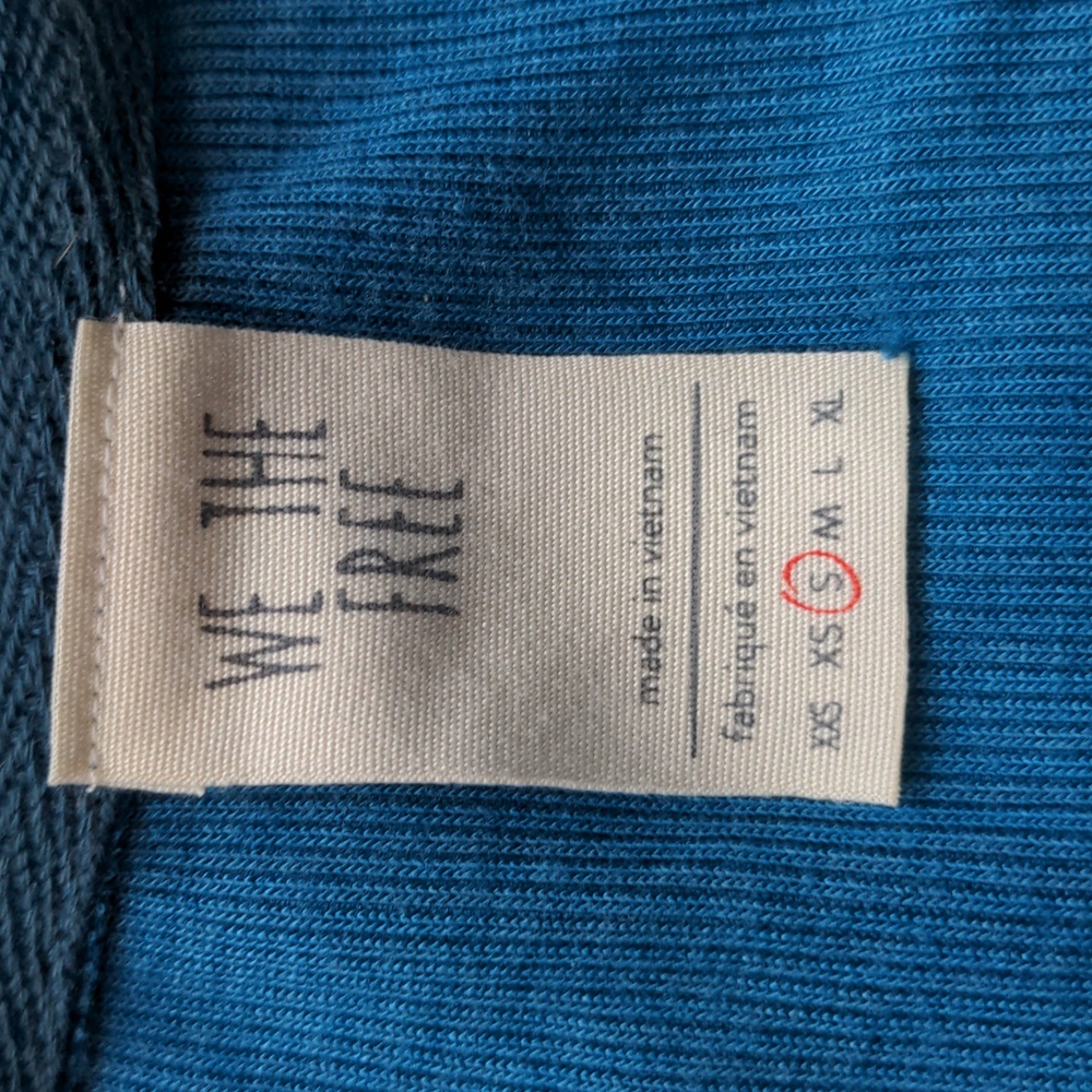 We The Free Love Valley Long Sleeve Top Size S - Picture 5 of 7